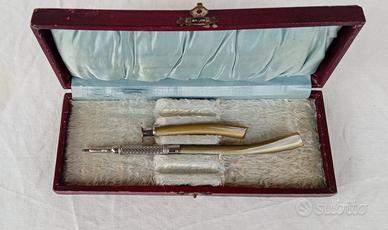 set scrivania sigillo ceralacca e portamine retrò 