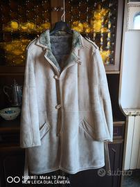 Giaccone montone scamosciato 