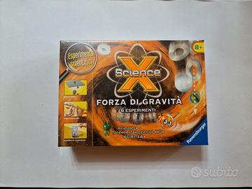 Esperimenti scientifici forza di gravità 