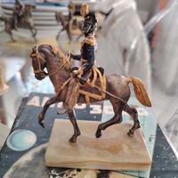 scultura In Argento 800 Cavalleria 1833