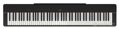 yamaha p 225 nero  pianoforte digitale 88 tasti