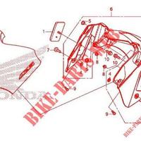 Parafango anteriore Honda Forza 250 300