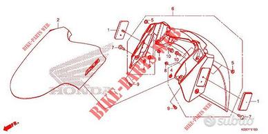 Parafango anteriore Honda Forza 250 300