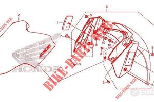 Parafango anteriore Honda Forza 250 300