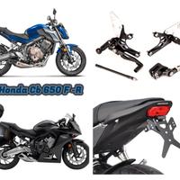 Honda Cb 650 F R accessori pedane protezioni freni