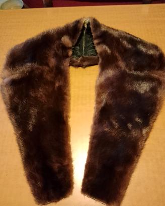 collo in pelliccia vintage