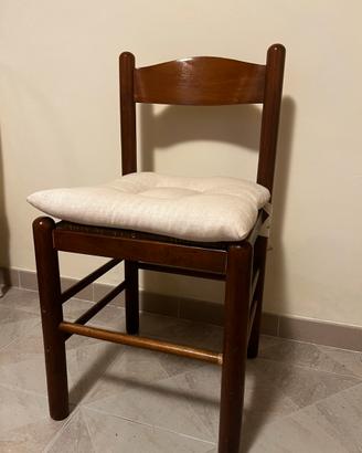 Sedia in legno