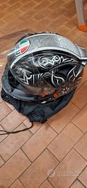 Casco integrale kevlar AGV taglia XS