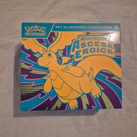 Pokemon ETB Ascesa Eroica senza bustine e carta Pr
