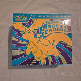 Pokemon ETB Ascesa Eroica senza bustine e carta Pr