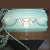 Telefono da tavolo vintage anni ’60/’70  celeste