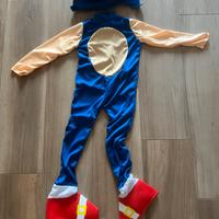 Costume carnevale Sonic, NUOVO!