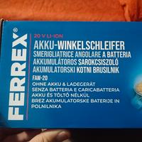 smerigliatrice angolare FAW 20 batteria 