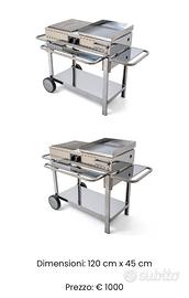 Barbecue in acciaio