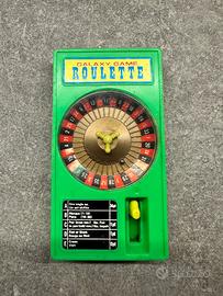 Roulette tascabile vintage Galaxy Game anni 70/80