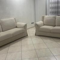 Coppia di divani, 3 e 2 posti