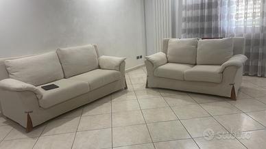 Coppia di divani, 3 e 2 posti