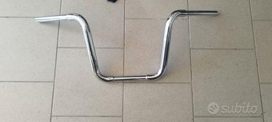 manubrio ape hangher fat medio cromato, come