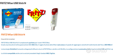 WLAN USB STICK FRITZ