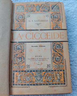 La Cicceide Lazzarelli + Versi 1885