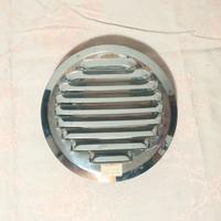 Griglia tonda di aerazione ventilazione inox D.14