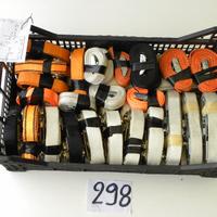 Cinghie con e senza cricchetto per fissaggio moto 