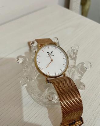 Orologio Barbosa dorato con cinturino in maglia