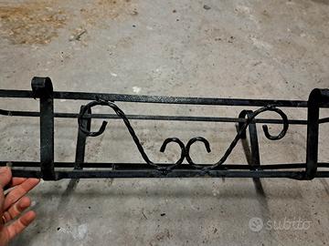 portafiori 80 cm ferro battuto 