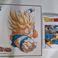 Shikishi Dragon ball + manga D. Super n. 3 