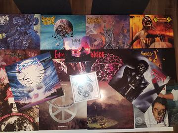 CD, LP, MC thrash, death, black, power, metal