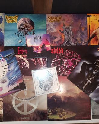 CD, LP, MC thrash, death, black, power, metal