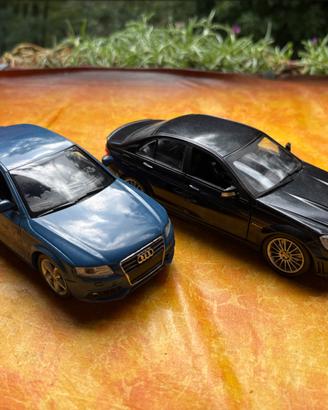 Lotto Mercedes Classe C Audi A4 1/24