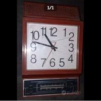 Radio orologio ARTIME Italy da parete o da tavolo.