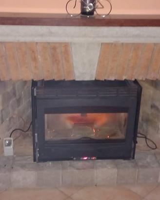 inserto per caminetto a pellet 