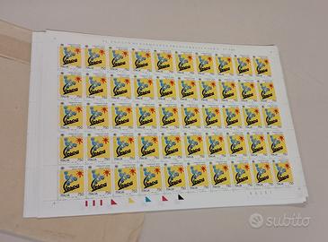 Francobolli Vespa 1996 – Foglio completo 50 anni