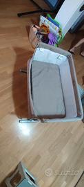 Culla Neonato Fianco Letto, Sfoderabile, Borsa Via