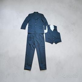 completo sartoriale uomo 3 pezzi F. Russo roma
