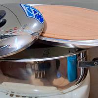 Per cottura pesce a vapore