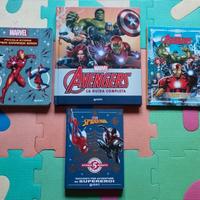 libri Marvel Avengers spiderman 