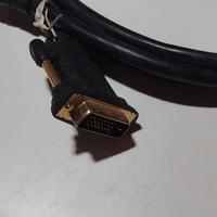 Cavo monitor HDMI-DVI  lungo 2metri