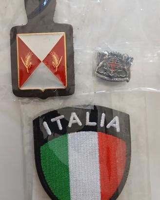 Esercito italiano Brigata Sassari- spille e patch