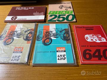Collezione libretti tecnici x TRATTORI D EPOCA