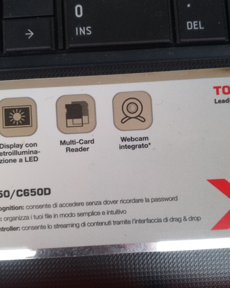 Ricambi Toshiba Satellite C650/C650D
