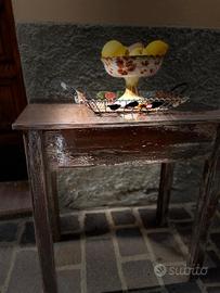 Tavolo rustico antico del 1900 – Vero pezzo d'epoc