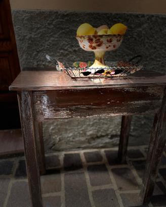 Tavolo rustico antico del 1900 – Vero pezzo d'epoc