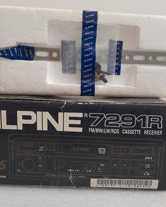 Alpine 7291R sinto cassette vintage