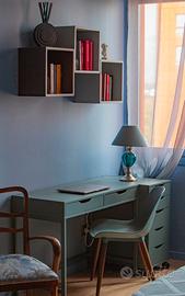 Scrivania con cassettiera Ikea ALEX
