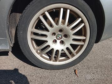 Cerchi da 17" gommati-Alfa romeo 156 crosswagonQ4 