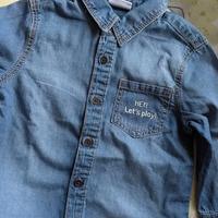 Camicia di jeans neonato