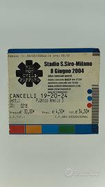 Red Hot Chili Peppers San Siro Milano 2004